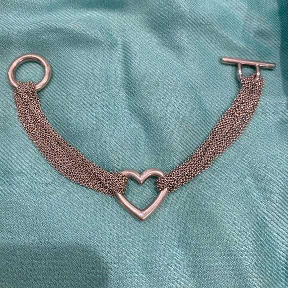 Tiffany & Co. Heart Toggle Multi Chain Bracelet - Picture 3 of 4